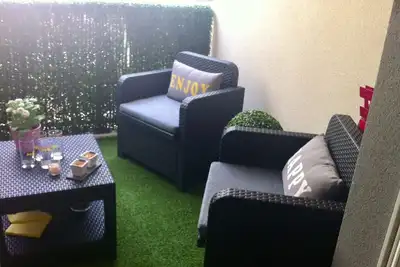 Image de Appart cosy Clim parking terrasse proche vélodrome