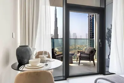 Image de Luxury Studio with Stunning Full Burj Khalifa View