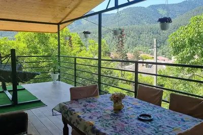 Image de Apartment with balcony and mountains panoramic view