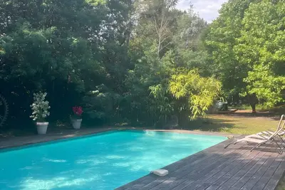 Image de Maison de vacances 'Namasté' avec piscine privée, terrasse privée et Wi-Fi