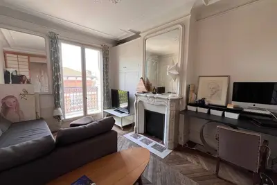 Image de Appartement avec balcon＆ vue sur la Tour Eiffel