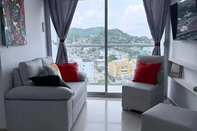 Image de 3-bedroom apartment in lovely Cartagena de Indias with Ac, pool, good location