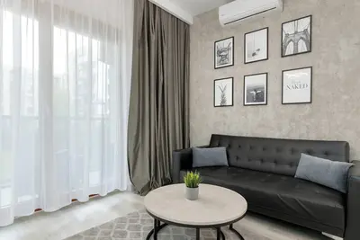 Image de Hallera 132 Gdansk | Chic Apartment for 4 Guests | Balcony | Parking