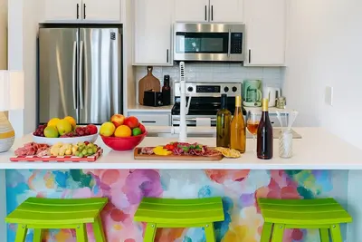 Image de RoofTop Lounge  Gym King Bed Dog Wash Station Apt in Fishtown