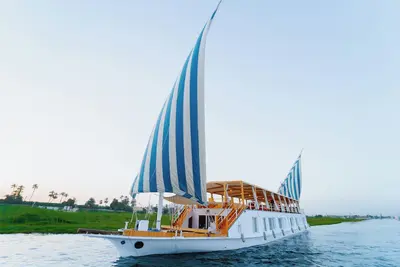 Image de Sail in style Dahabiya Nile Cruise explore wonders along the majestic Nile River