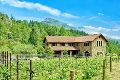 Image de Domaine de luxe de 15 hectares à Calistoga - Piscine, vue sur le vignoble