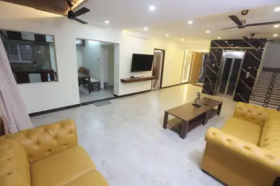 Image de 3-bedroom with swimming pool villa in lovely Kanathur with WiFi, Ac.