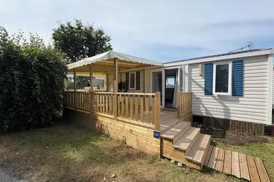 Image de Mobilhome 6 personnes à 30 m de la mer- camping 🏕️ 3 ⭐️Perros-Guirec / Louannec