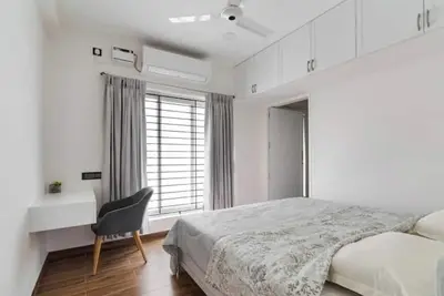Image de Charming 2-bedroom apartment with WiFi, Ac in Chennai