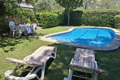 Image de **The Secret Garden**: charming house in El Boalo (Sierra of Madrid)