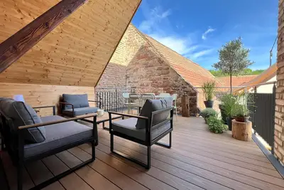 Image de Maison village de 120m² 3 chambres et terrasse, idéale couples d’amis