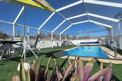 Image de Casita Está Aquí, cozy and comfortable cottage with pool in quiet area