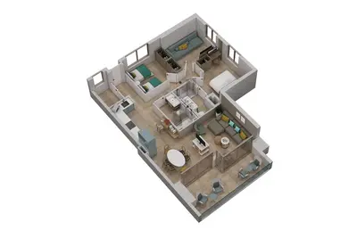 Image de Apartment 3 bedroom | first floor | sea view