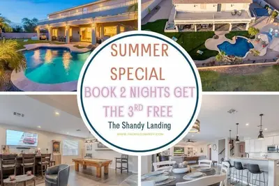 Image de 4 Lux King Bedrooms, Gorgeous Private Pool & Spa, Out Door Kitchen, Lawn Games & Stunning Golf Course Views!