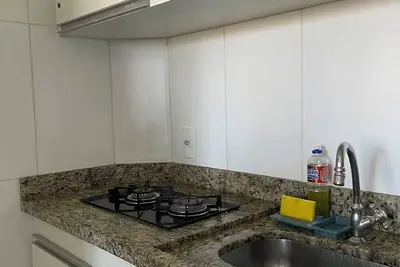 Image de 1 bedroom apartment in Lagoa Quente flat service