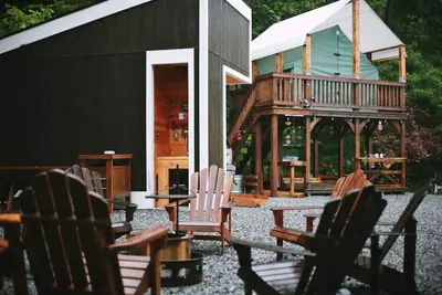 Image de Luxury Glamping, Private, Wood Burning Hot Tub, Luxury Glamping, Private, Wood Burning Hot Tub