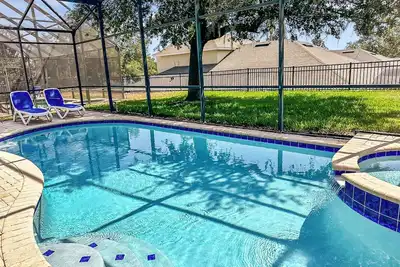 Image de Relaxing 6bdr Villa just 15 mins from Disney w/ a Private Pool & Clubhouse!