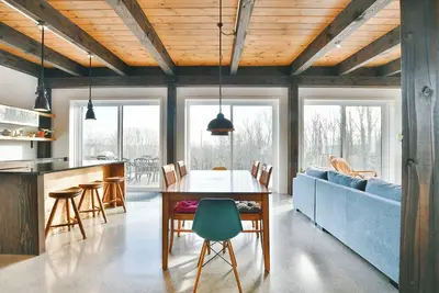 Image de La maison sur l’érablière. Terre privée à proximité des attractions de la région