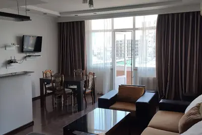 Image de 3-bedroom apartment in a good area with WiFi, Ac, 2 km from the sea