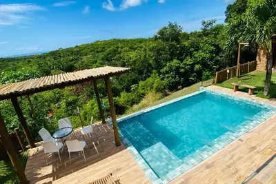 Image de Casa Bela Vista - Praia do Forte for 10 people, pets allowed.