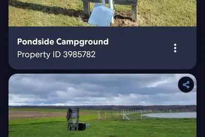 Image de Tranquil campground in Meadville for a peaceful getaway. Park car, popup a tent