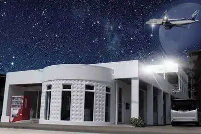 Image de Airport Terrace1 2-story private villa with large roof balcony, sauna, parking, pets, indoor Bbq