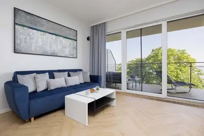 Image de Drewnowskiego 7a Zegrze Modern Apartment by the Lake Parking & Sauna