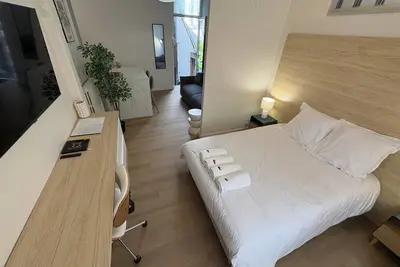 Image de TiBZH:  Cœur historique de Vannes. Entrée privative, charme & confort