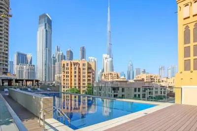 Image de First Class | 1br | Burj Khalifa & Pool View