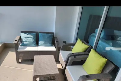 Image de 1-bedroom Palmetto Sunset Ocean Front Laguito Cartagena 2904 with Ac, WiFi