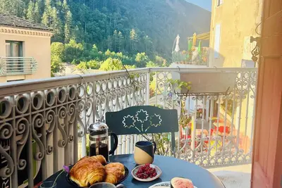 Image de Charmant appartement au cœur du village • Balcon vue montagnes