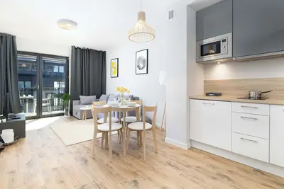 Image de Lwowska 12b | Kołobrzeg | Bright Apartment | Sauna & Jacuzzi