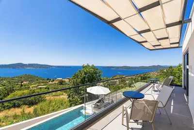 Image de Villa Blue Sunset -  Stunning Sea View Villa with Pool near Dubrovnik