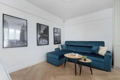 Image de Franciszkańska 66/68 | Łódź | Blue and White Apartment | Balcony