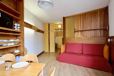 Image de Studio 27m² avec balcon et piscine à Chamrousse