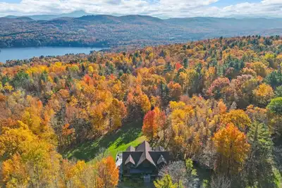 Image de Huge Log Cabin by Lake • 16 Ppl