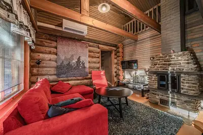 Image de Martinmutka Log Cabin in Levi Center