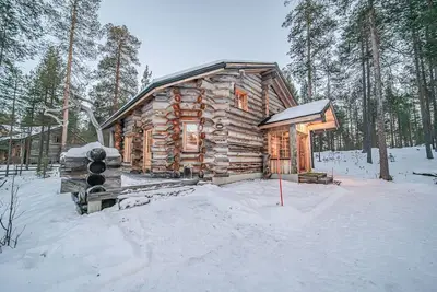 Image de Aavalevi Riekkopolku Log Villa