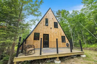 Image de Charming 2-bedroom A-frame with Ac, WiFi in lovely Starks