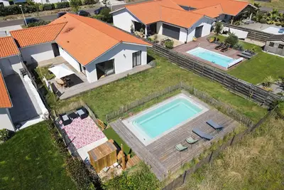 Image de Maison Proche Bassin - 3 chambres - Piscine - 10 min Plage - Biscarosse
