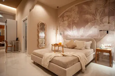 Image de Studio « Oasis 1 près de la plage » avec Wi-Fi et climatisation