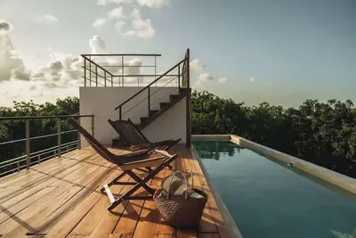 Image de Stunning 4br for 10 Guests | Jungle + Rooftop Pool