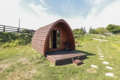 Image de Deer Pod, pet friendly, with a garden in Burniston