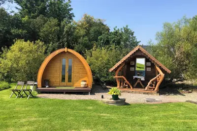 Image de River View Pod, pet friendly, with open fire in Muff, County Donegal