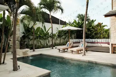 Image de Stylish Uluwatu Villa with Sauna + Ice Bath + Pool + Ocean Views