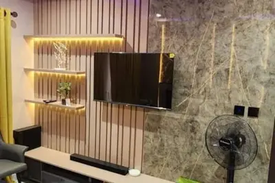 Image de Luxurious 2-Bedroom Apartment with Artistic Flair