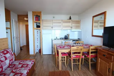 Image de Appartement 2 pièces, balcon, au pied des pistes, Chamrousse