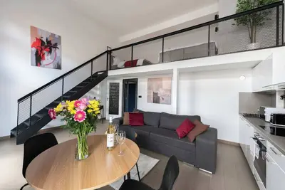 Image de Bright apartment in a modern style on Křižíkova