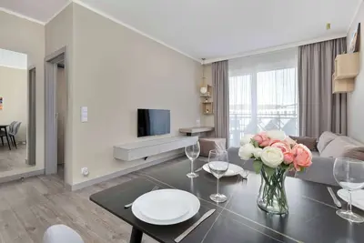 Image de Stylish Apartment Bel Mare E529 in Miedzyzdroje with Balcony & Parking & Close t