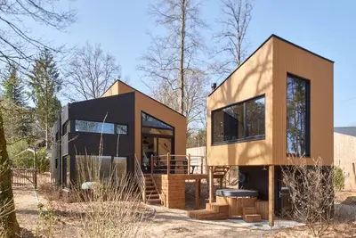 Image de Maison design avec bien-être dans la nature